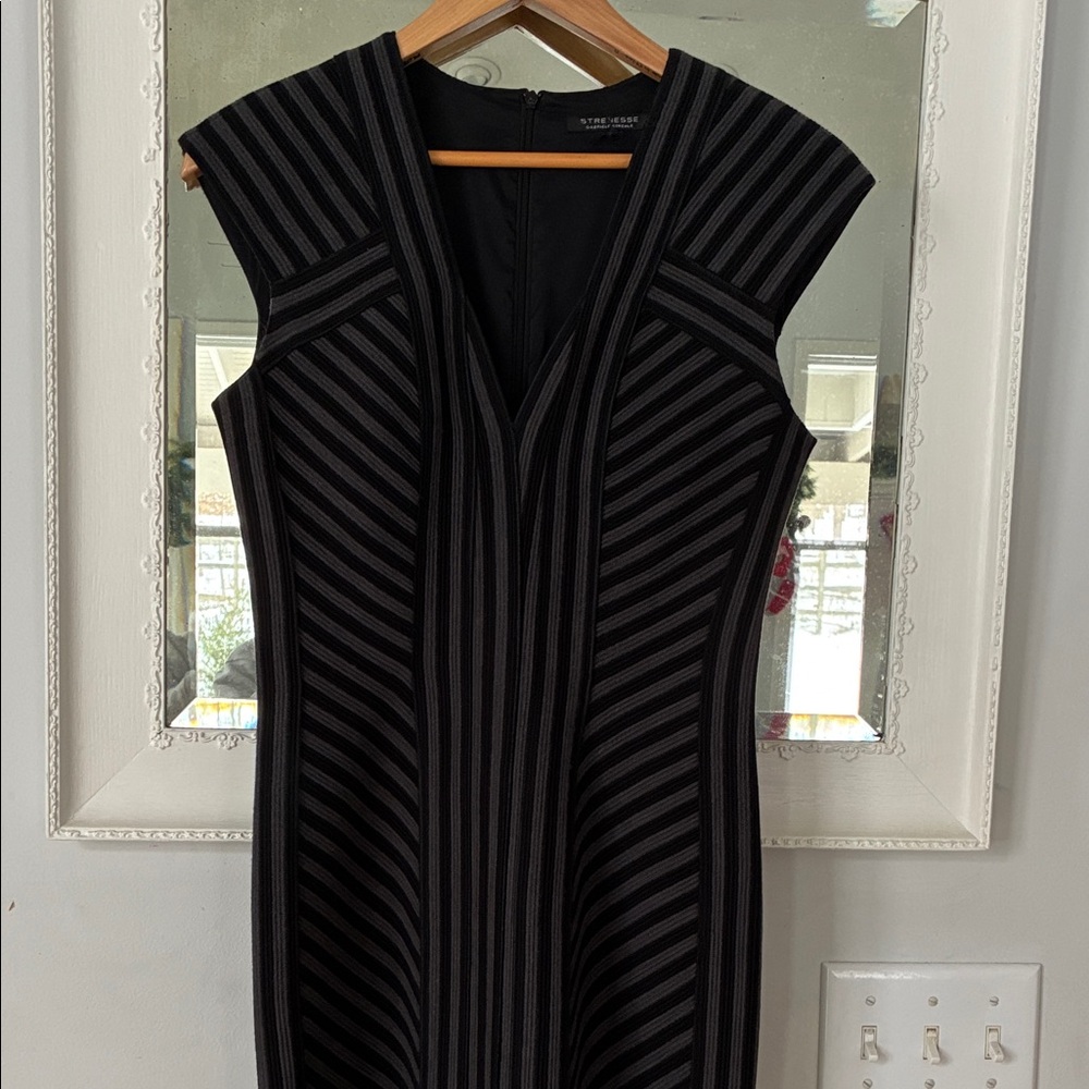 Strenesse Gabriele Strehle dress. Vintage figure flattering lines